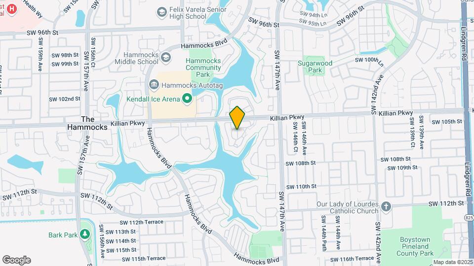 14912 SW 104th St Map and Location Details