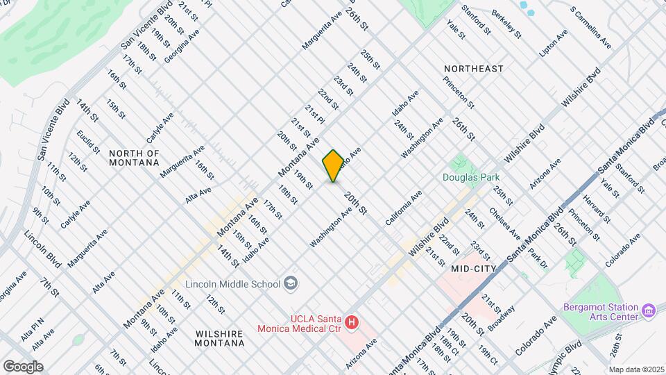 914 20Th St Map and Location Details