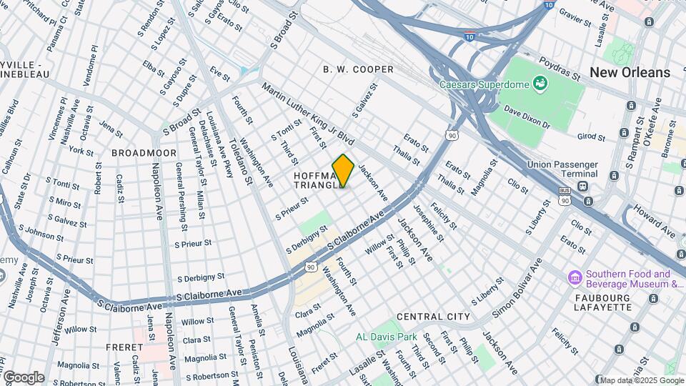 2421 S Roman St Map and Location Details