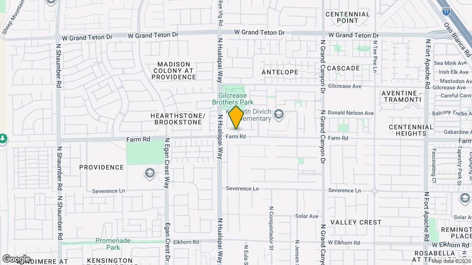10017 Central Valley Ave Map and Location Details