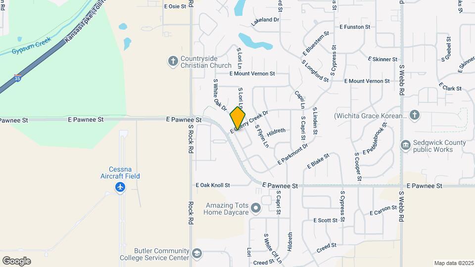 2202 S White Oak Dr Map and Location Details