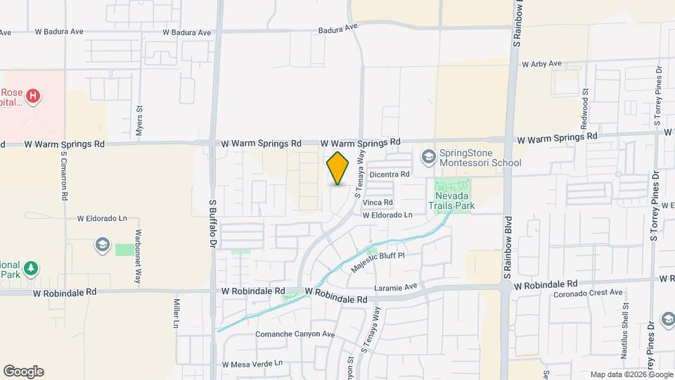7423 Scottish Castle Ave Map and Location Details