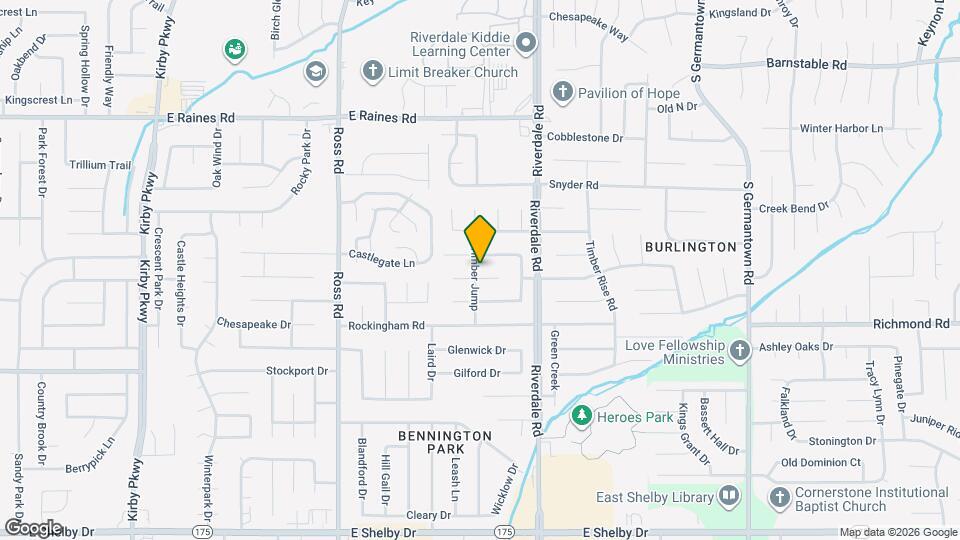 4358 Timber Jump Map and Location Details