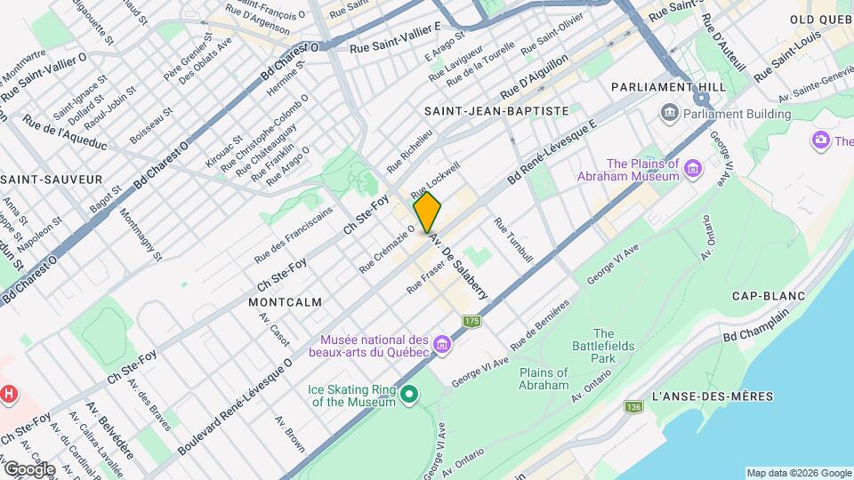 10 René-Lévesque Boul O Map and Location Details