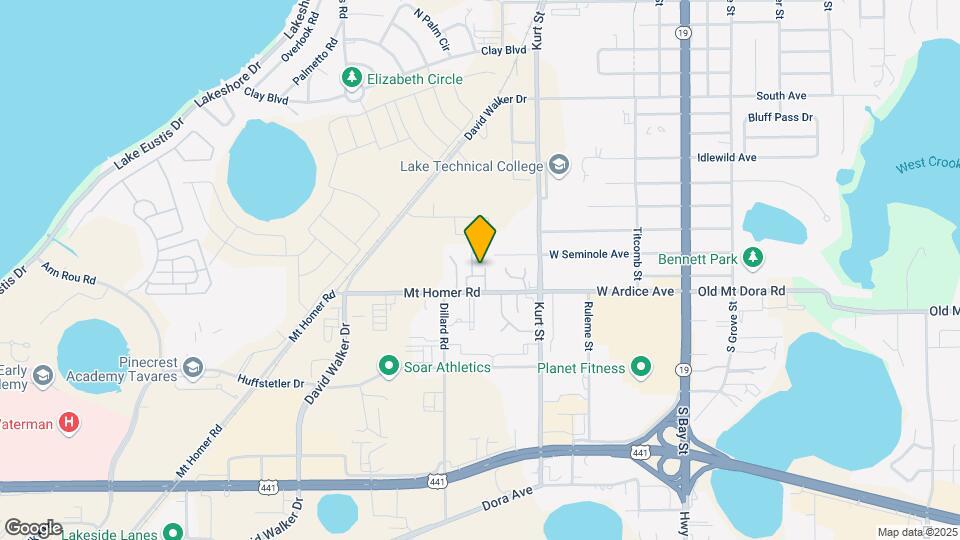 Eustis Sands Apartments Map and Location Details