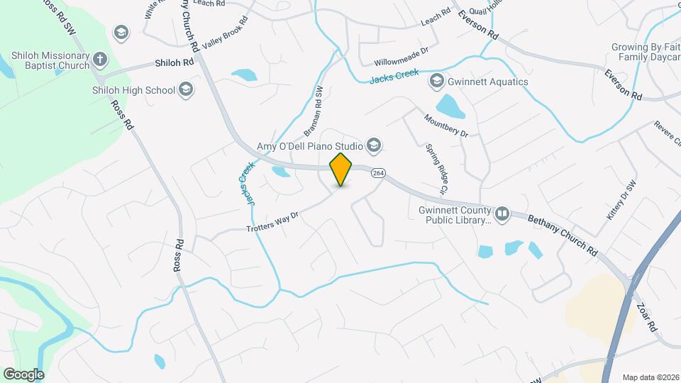 4112 Trotters Way Dr Mapa y Detalles de la Ubicación