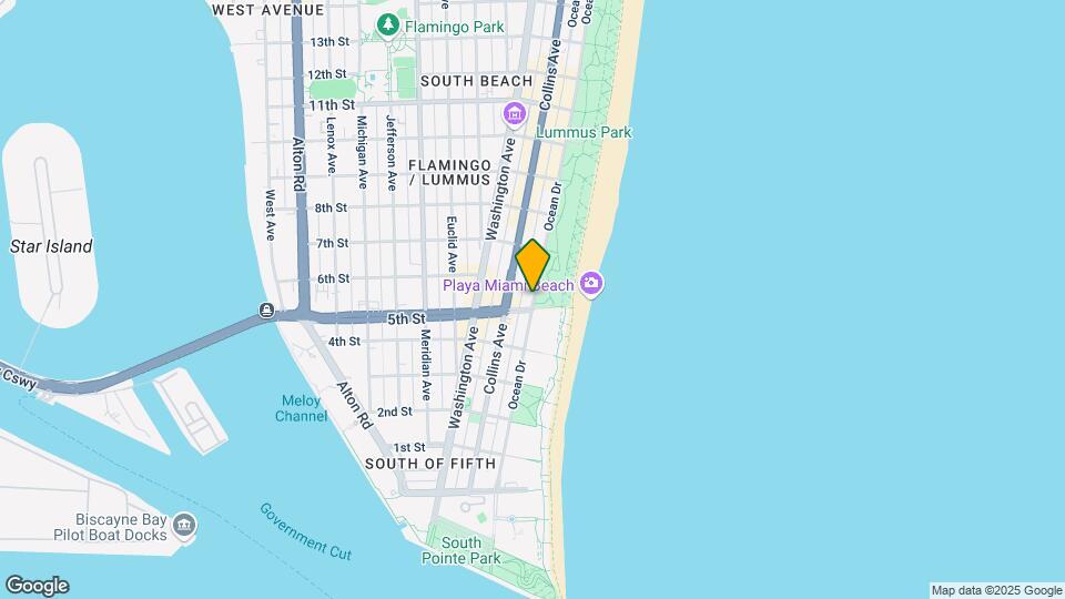 530 Ocean Dr, Unit 210 Map and Location Details