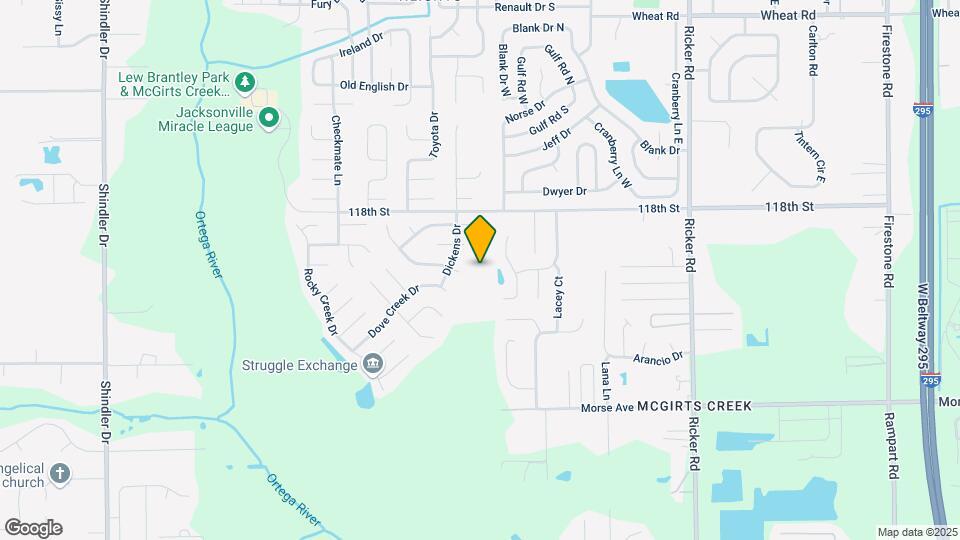 6476 Sable Woods Dr E Mapa y Detalles de la Ubicación