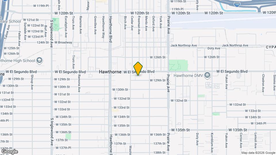4205 W 129th St Mapa y Detalles de la Ubicación