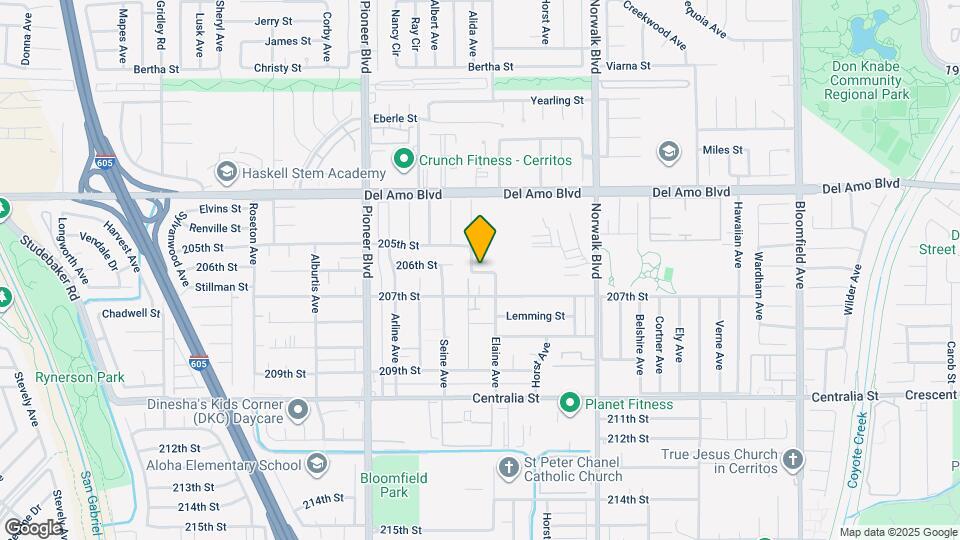 11955 206th St Map and Location Details