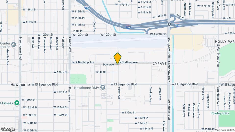 12507 Yukon Ave Map and Location Details