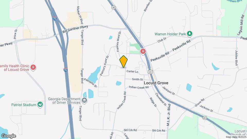 935 Justice Dr Map and Location Details