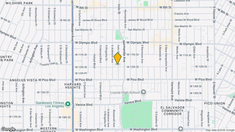 1157 Irolo St Map and Location Details