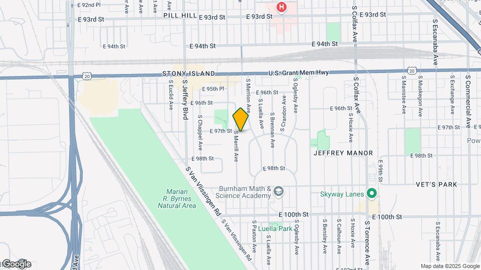 2209 E 97th St Mapa y Detalles de la Ubicación