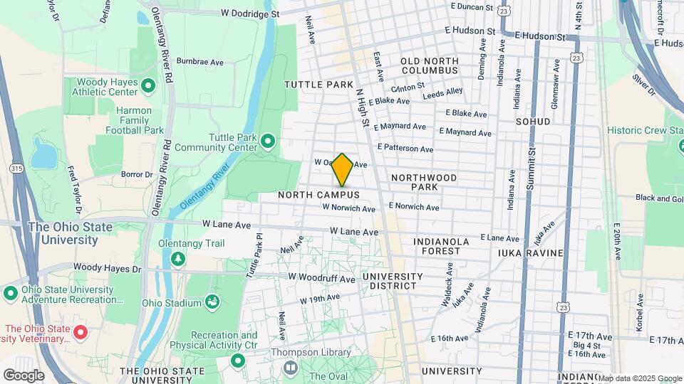 77 W Northwood Ave Map and Location Details