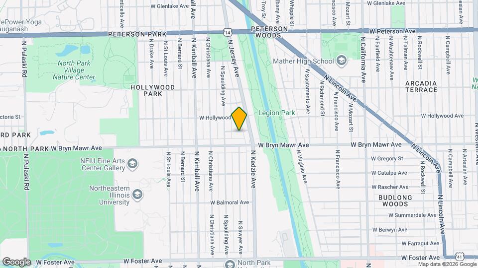 3223 W Olive Ave, Unit Unit #1 Map and Location Details