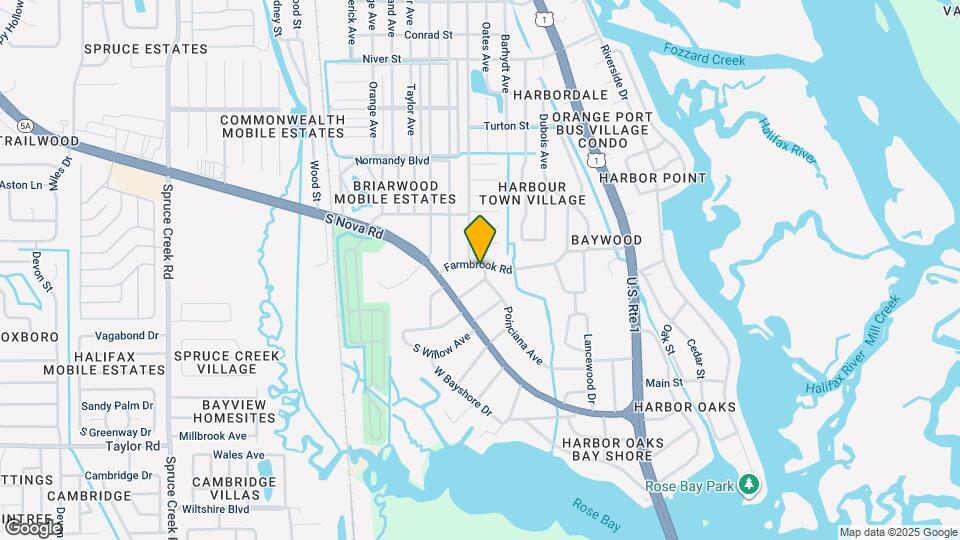 301 Farmbrook Rd Map and Location Details