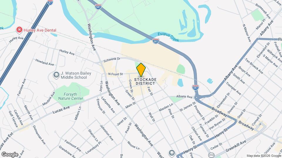 316 Wall St Map and Location Details