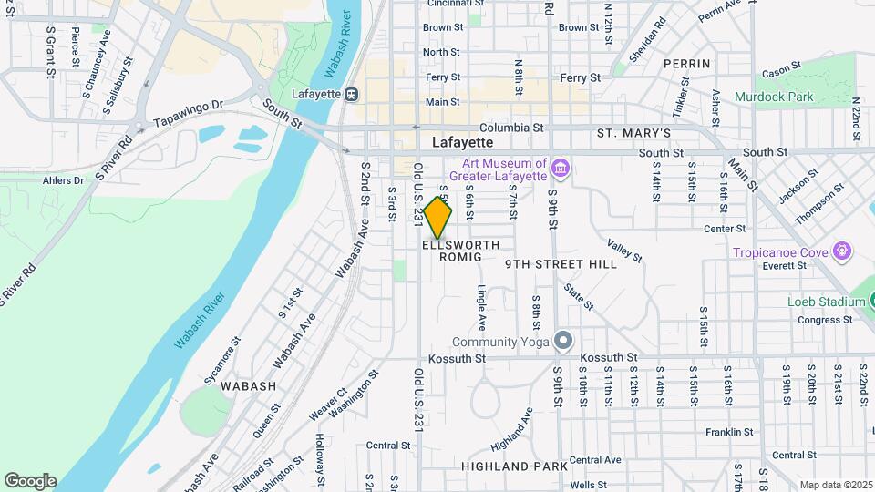 318 S 5th St Map and Location Details