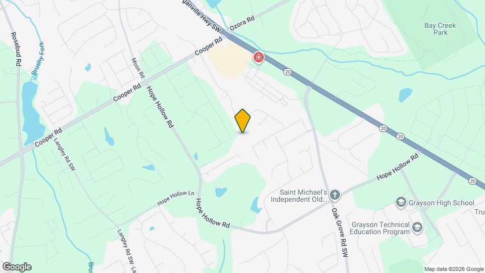 2995 Meadow Gate Way Map and Location Details