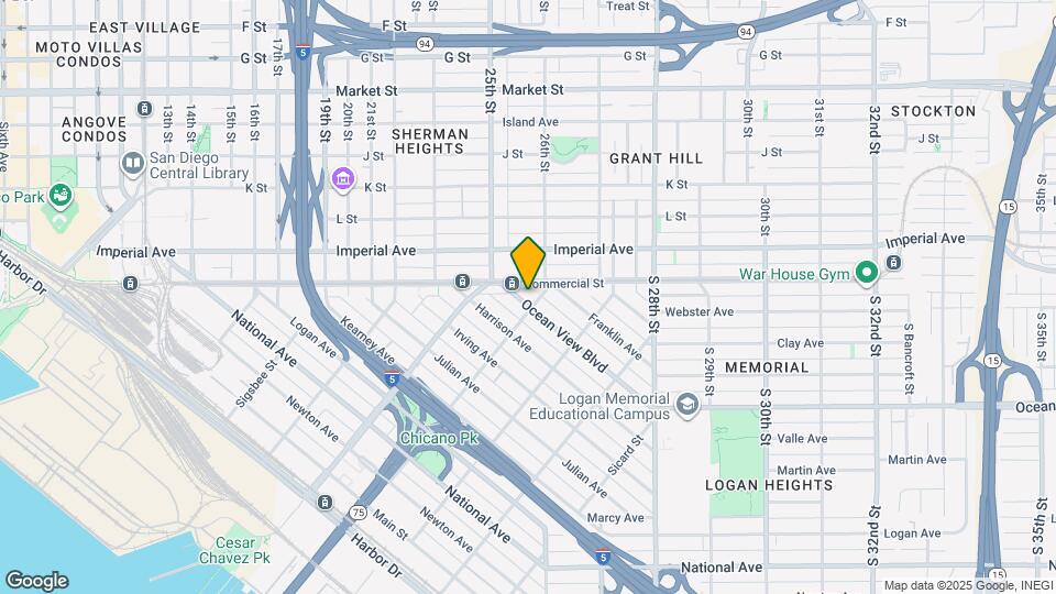 1990 Ocean View Blvd Mapa y Detalles de la Ubicación