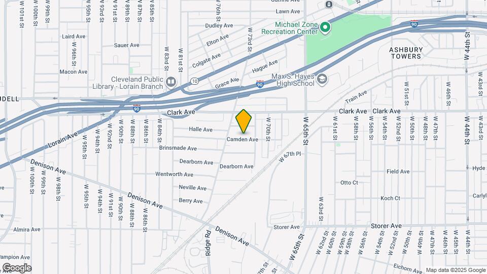 7126 Camden Ave Map and Location Details