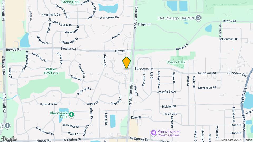 671 Fieldcrest Dr Map and Location Details