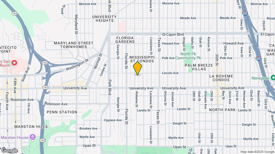 3969 Alabama St Map and Location Details