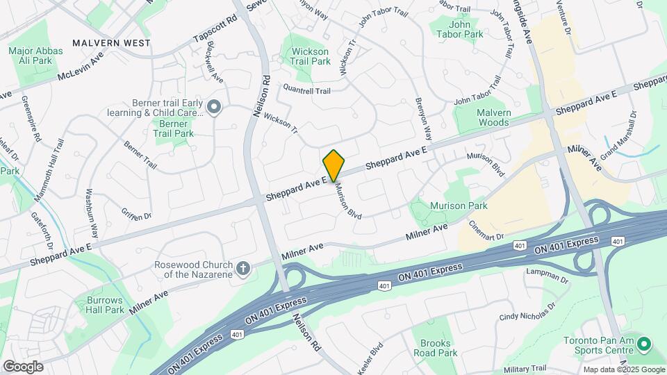 5 Murison Blvd Map and Location Details