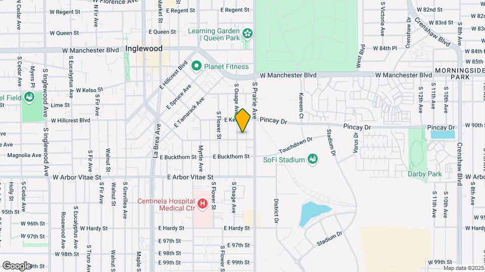 628 S Osage Ave Mapa y Detalles de la Ubicación