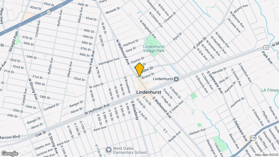 170 N Wellwood Ave Map and Location Details