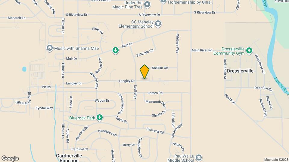 1425 Langley Dr Map and Location Details
