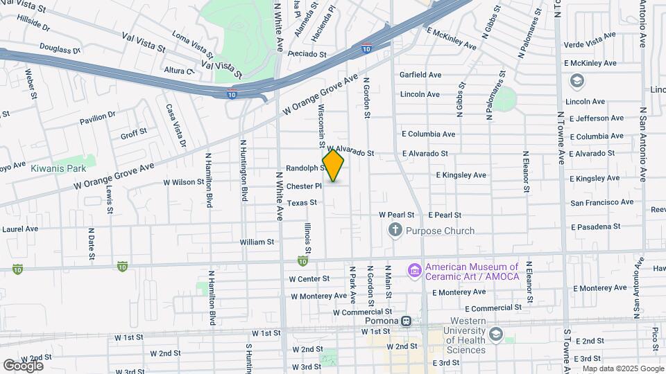351 Chester Pl Map and Location Details