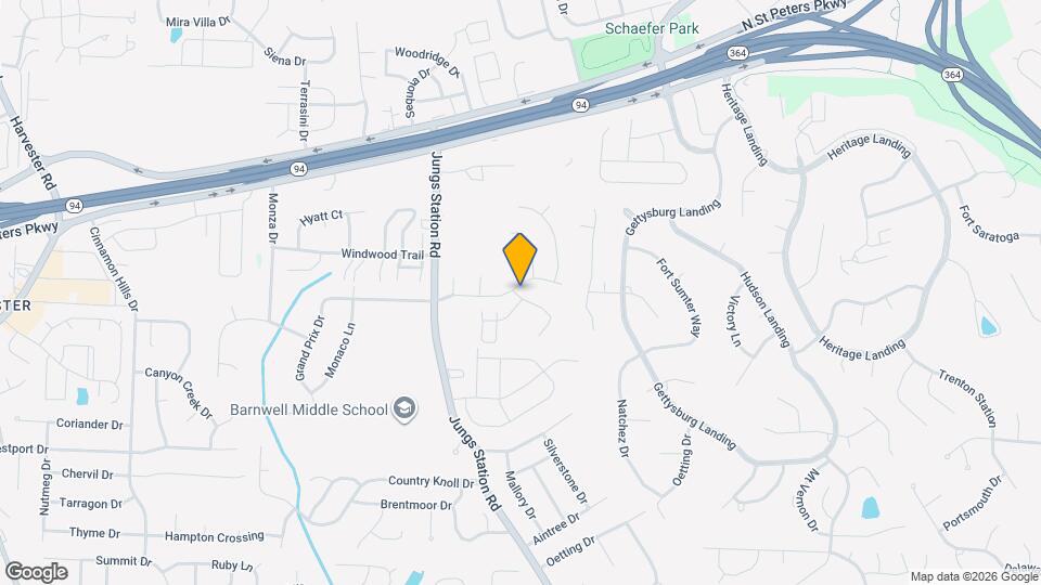 Triangle Apartments and Nearby St. Peters Apartments For Rent St