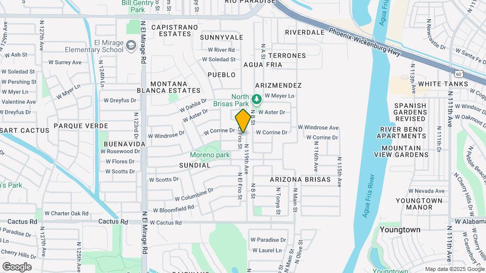 12817 N El Frio St Map and Location Details