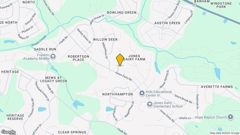 925 Jones Dairy Rd Map and Location Details