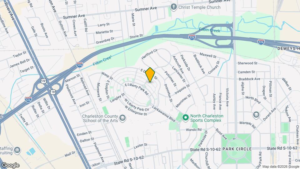 5198 Celtic Dr Map and Location Details