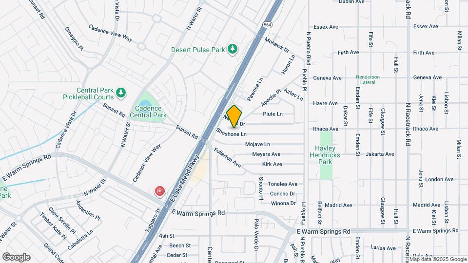 203 Shoshone Ln Map and Location Details