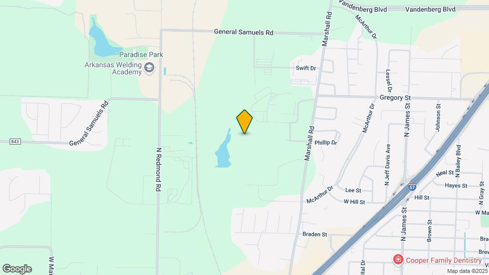 801 Pine Tree Rd Map and Location Details