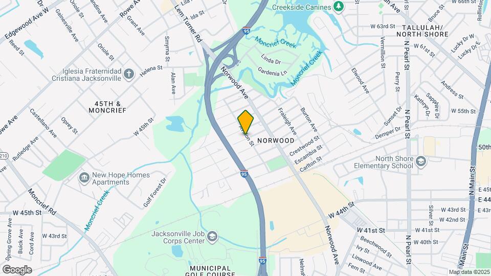 1003 Kenmore St Map and Location Details