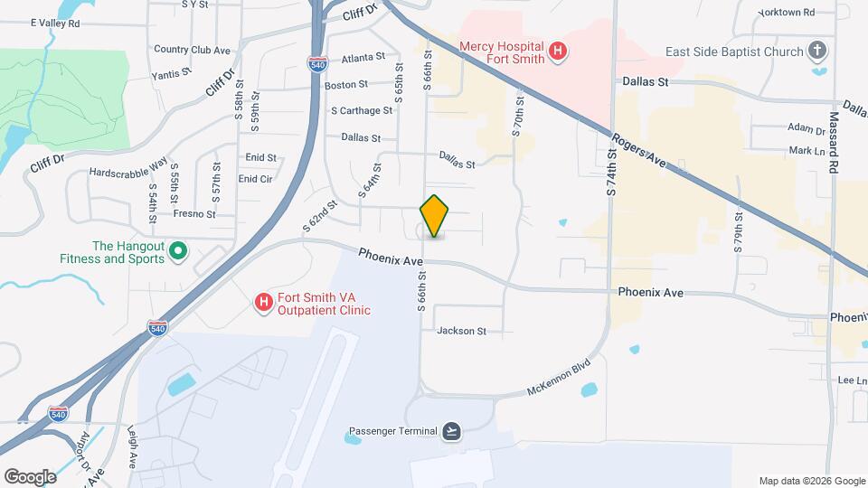 3515 S 66th St Map and Location Details