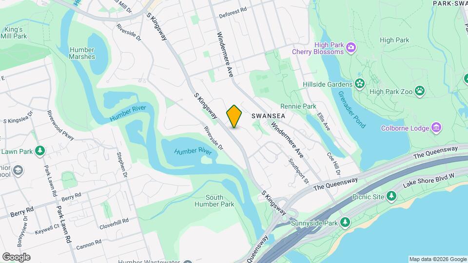 87 S Kingsway Map and Location Details