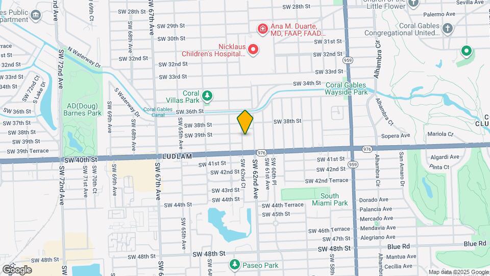 3923 SW 62nd Ct Map and Location Details