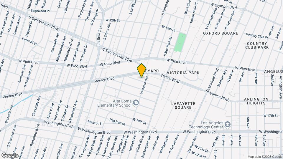 4617-4619 Lomita St Mapa y Detalles de la Ubicación