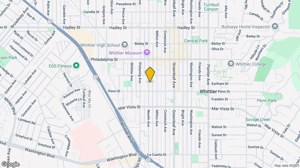7232 Newlin Ave Mapa y Detalles de la Ubicación