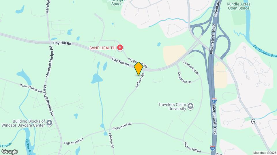 250 Greenfield St Map and Location Details