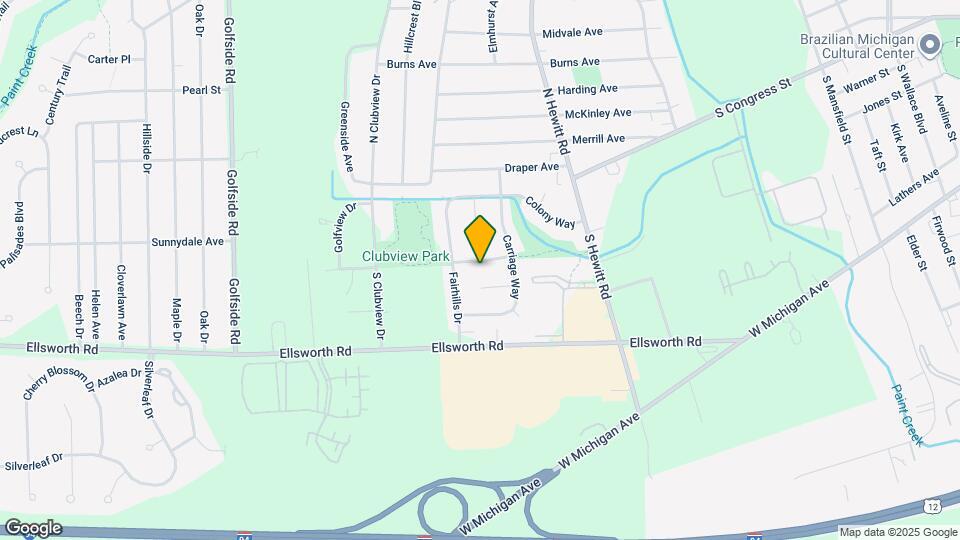 2447 Roanoke Dr Map and Location Details