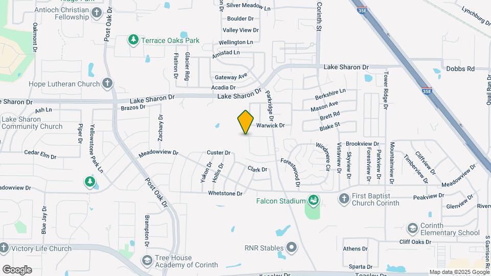 2701 Dickinson Dr Map and Location Details