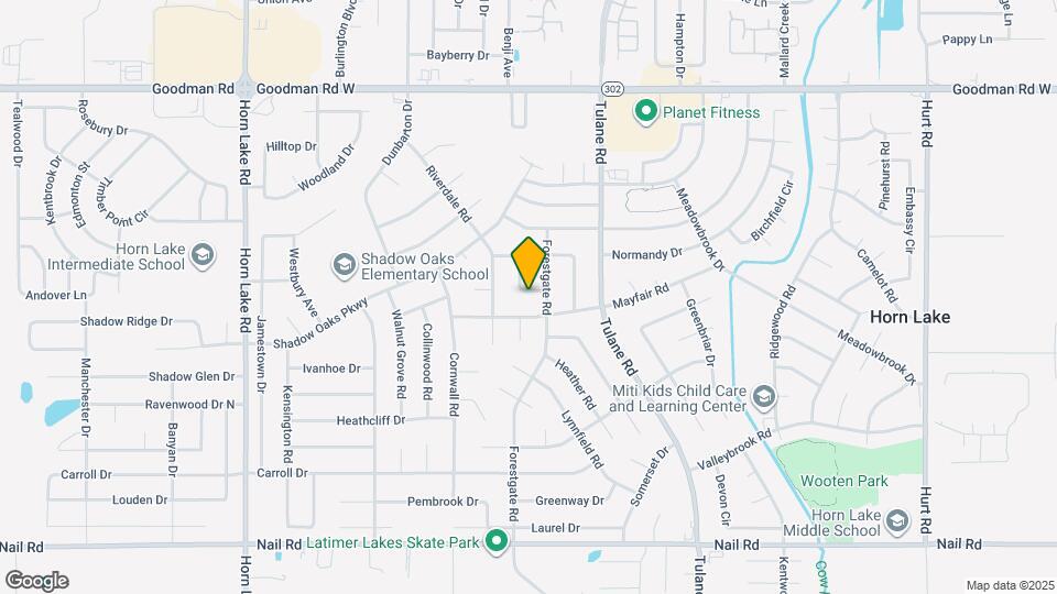 3415 Castle Dr Map and Location Details