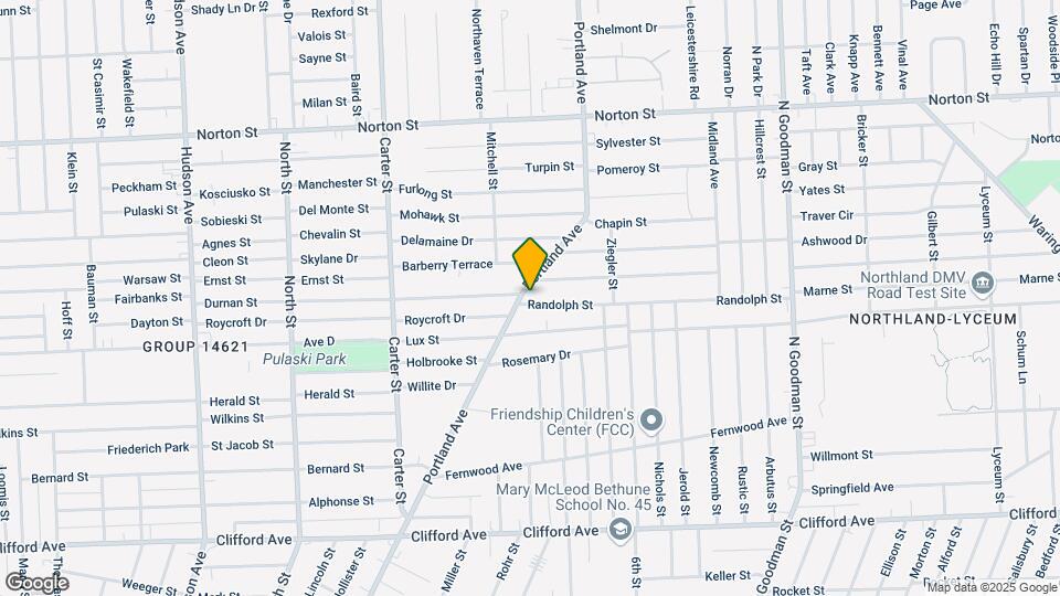 898-902 Portland Ave, Unit Apartment 2 Map and Location Details